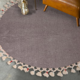 Conceptum Alfombrilla de Baño Gris 100 cm